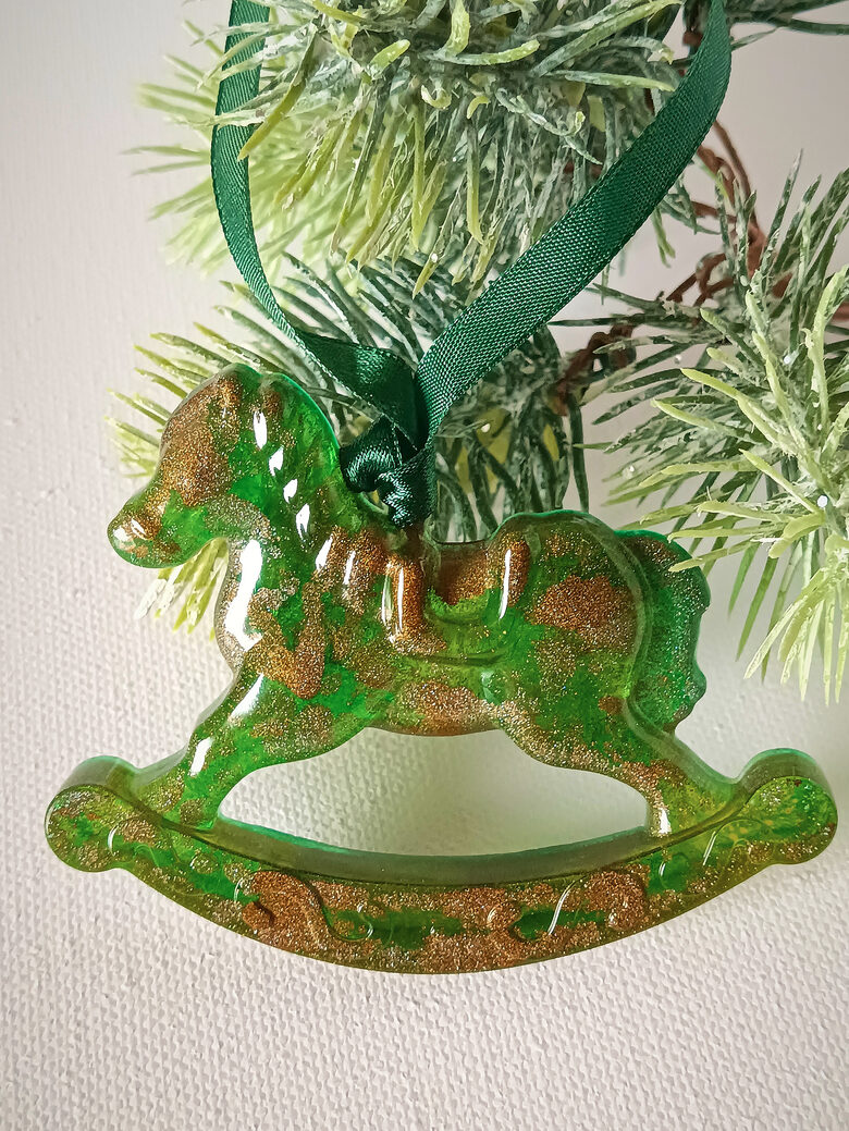 Kalėdinis eglutės žaisliukas „Arkliukas“